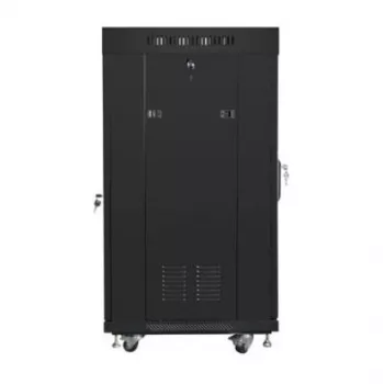 Armário Rack 19 polegadas 22HE 600x600 mm preto LANBERG FF01-6622-12BL