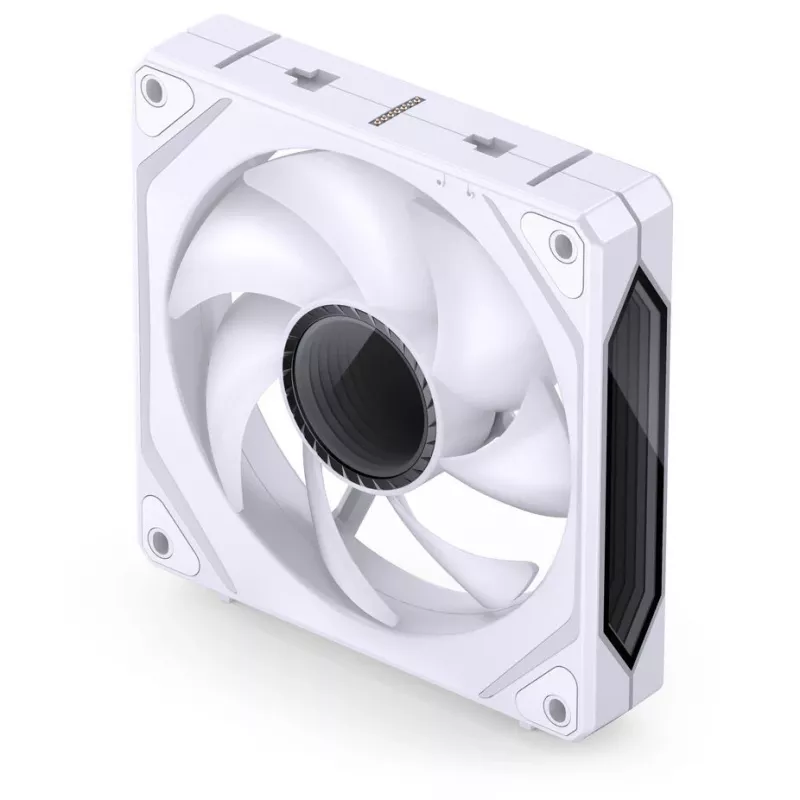 Ventoinha Jonsbo ZL-120W PWM ARGB 120mm Branco — 120 mm, PWM, ARGB