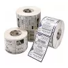 Etiqueta autoadesiva para impressora Zebra PolyE 3100T — polietileno, 7,6 cm × 2,5 cm, branca, 5180 etiquetas por rolo