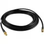 ALLNET 2m - 2xR-SMA - R-SMA - R-SMA - Reto - Reto - Macho/fêmea - preto (ANT-CAB-RSMA-RSMA-200)