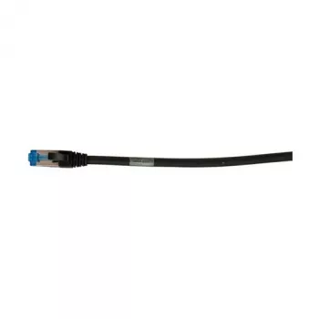 Cabo de rede RJ45 - CAT6A 500MHz - 7,5m - preto - S-STP(S/FTP) - TPE/LSZH(Superflex) - AWG26 - Synerg