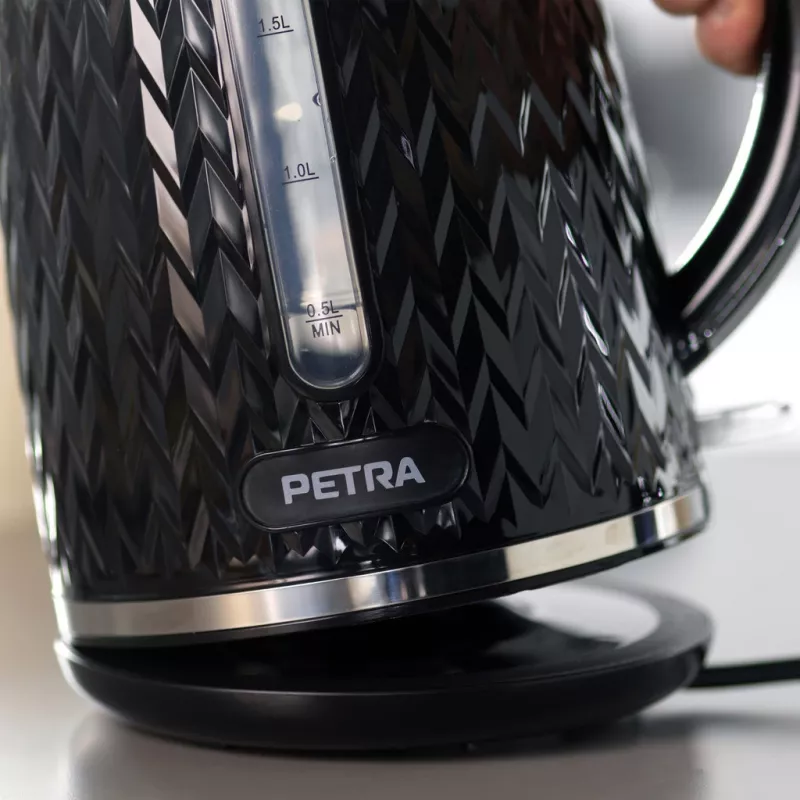 Chaleira Petra 1,7 l 2200 W preta