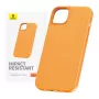 Capa para telemóvel para iPhone 15 Plus Baseus Fauxther Series (Laranja)