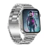 Smartwatch Colmi P80 Steel Silver com Bluetooth e medidor de frequência cardíaca