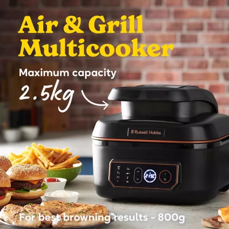 Multicozinha Russell Hobbs SatisFry Air & Grill 5,5 L 1745 W preto