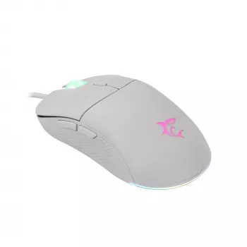 Rato White Shark GM-5010 Bagdemagus branco USB