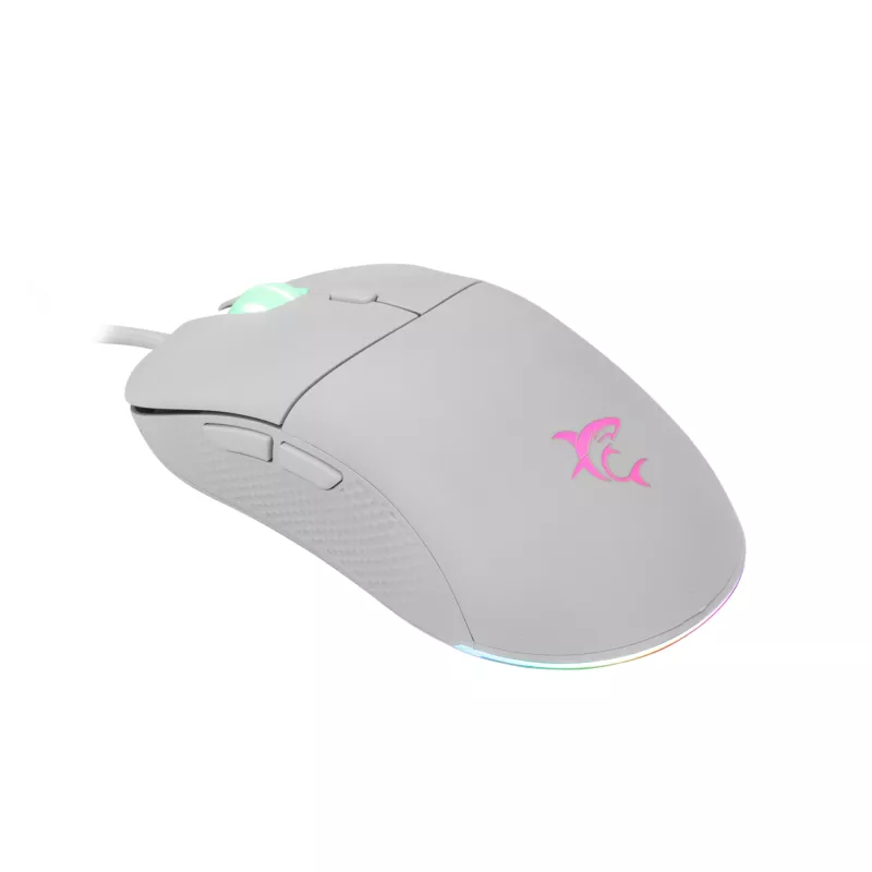 Rato White Shark GM-5010 Bagdemagus branco USB