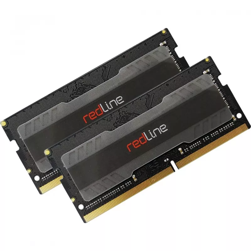 64GB Mushkin SO-DIMM 3200 (2x 32 GB) Dual-Kit (preto, MRA4S320NNNF32GX2, Redline)