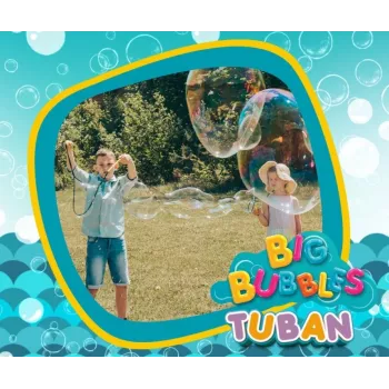 Líquido para bolas de sabão TUBAN 5 l TU3603 – solução de bolas de sabão para brinquedos e máquinas de bolas de sabão