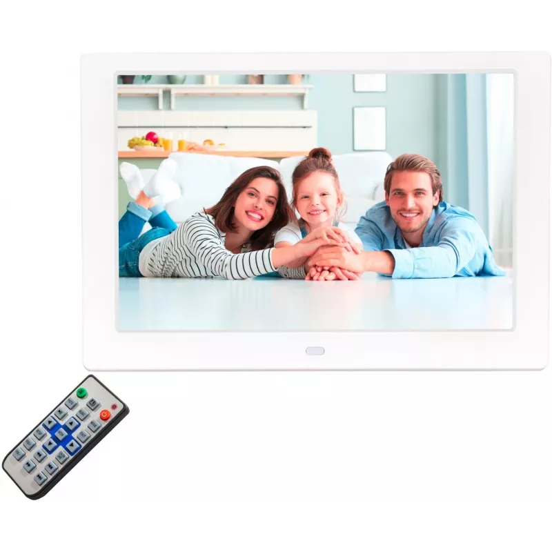 Moldura digital SENCOR SDF 1081 W — modelo SDF 1081 W, branco