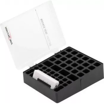 Ansmann caixa para pilhas Micro (AAA), Mignon (AA), 9-V-Bloco caixa para pilhas 48 (C x L x A) 173 x 138 x 63 mm (1900-0041-1)