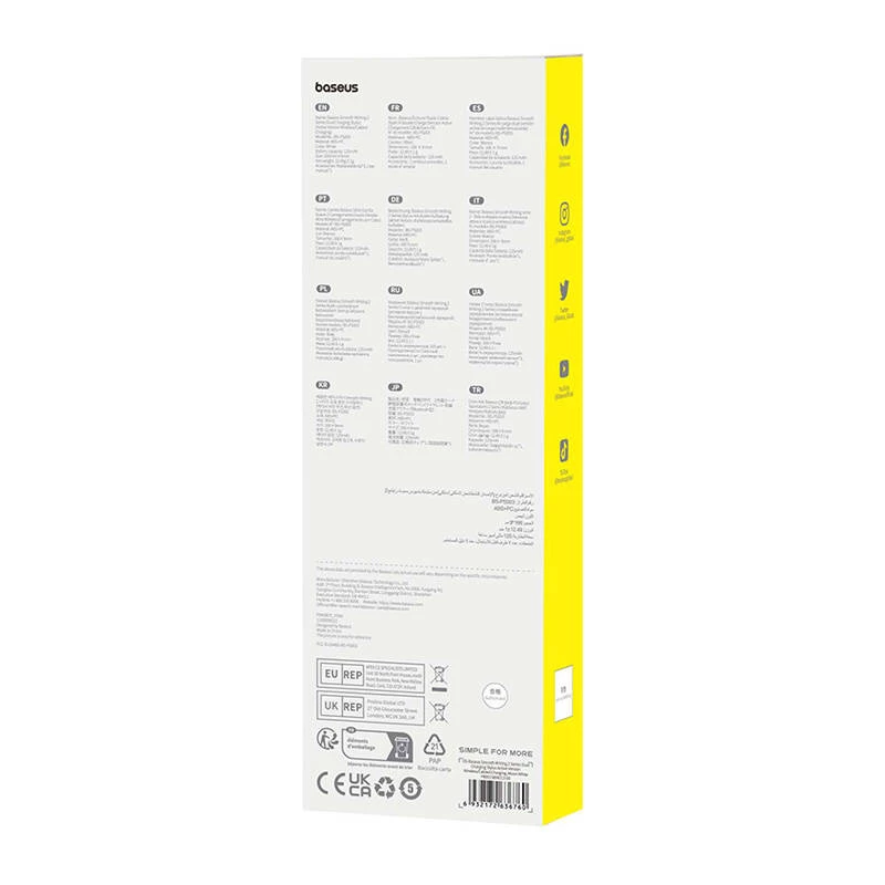 Stylus Baseus Smooth Writing Series P80015804213-00 — caneta ativa com carregamento sem fios e com fios