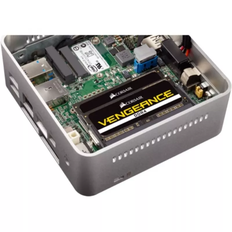 SO-DIMM 32 GB DDR4-3000 (2x 16 GB) kit duplo, memória RAM preta, CMSX32GX4M2A3000C18, Vengeance