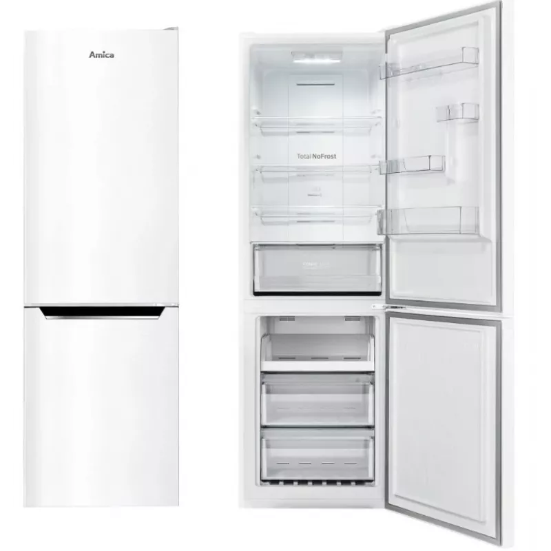 Combinado frigorífico-congelador AMICA FK3506.2FW(E) 350 L, classe de eficiência energética E