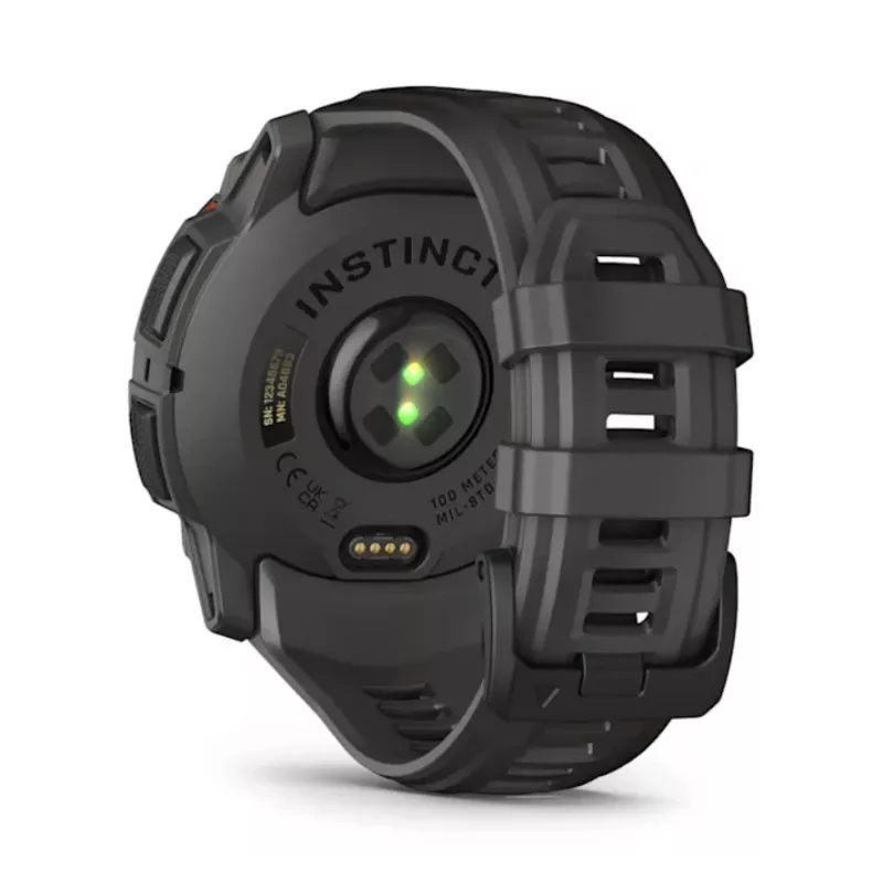 Smartwatch GPS Garmin Instinct 3 Solar 1,3 polegadas MIP 176x176 Ecrã tátil Preto