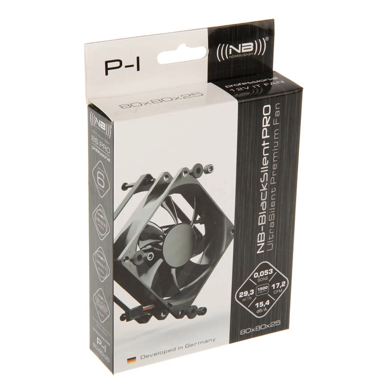 Ventoinha Noiseblocker BlackSilentPro P-1