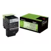 Lexmark 702K cartucho de toner (70C20K0), preto, 1.000 páginas
