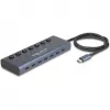 DeLOCK 63410 Hub USB 3.2 Gen 1 Type-C 5000 Mbit/s azul
