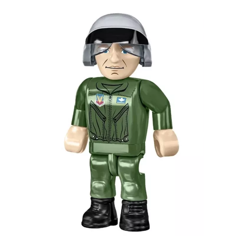 Conjunto de construção Cobi F-16D Fighting Falcon, 436 peças, escala não indicada