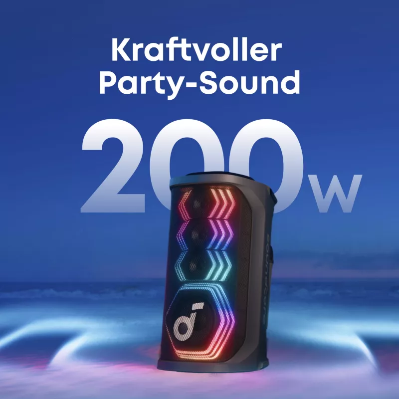 Altifalante Soundcore Rave 3S preto