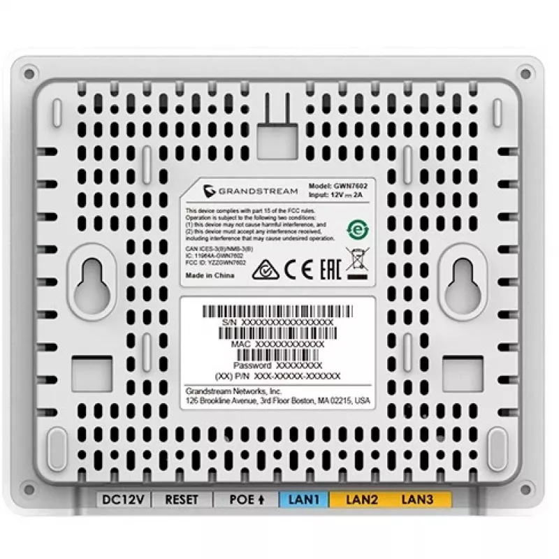 Ponto de acesso sem fios Grandstream GWN7604 2.4 GHz 5 GHz