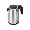 Chaleira elétrica Adler AD 1273 1 L 1200 W preto avelã aço inoxidável