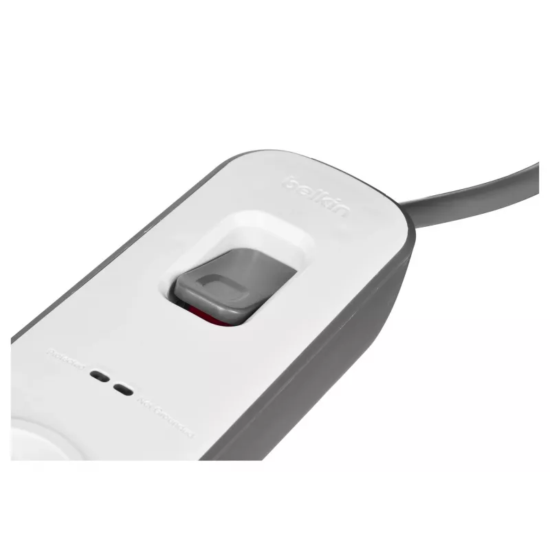 Proteção contra sobretensões Belkin BSV401CA2M preto branco 4 tomadas de rede 2 m