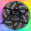 Ventoinha Thermaltake TOUGHFAN 12 RGB 12 cm branco 500-2000 rpm