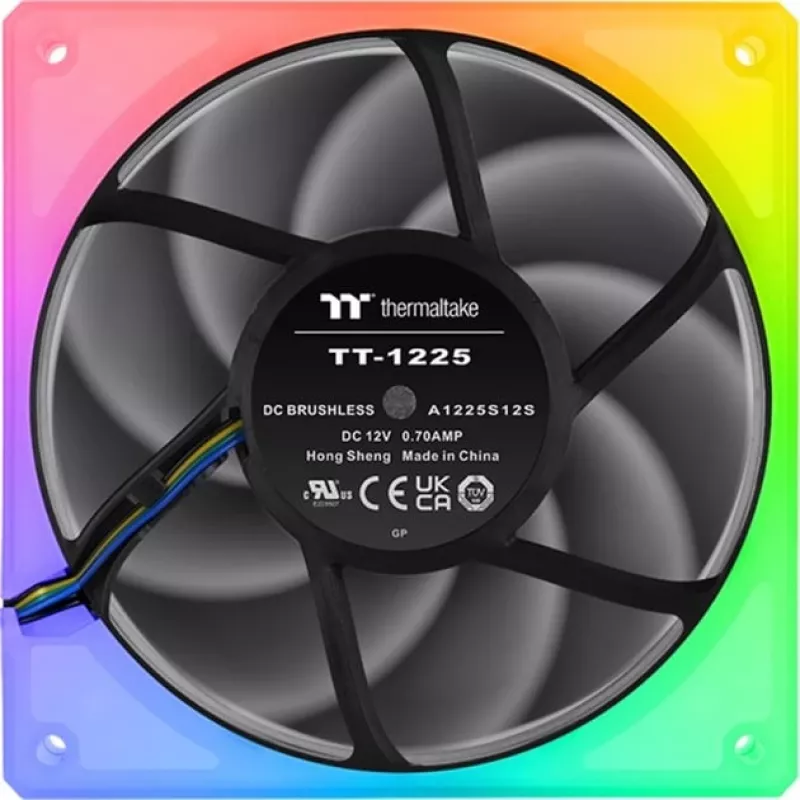 Ventoinha Thermaltake TOUGHFAN 12 RGB 12 cm branco 500-2000 rpm