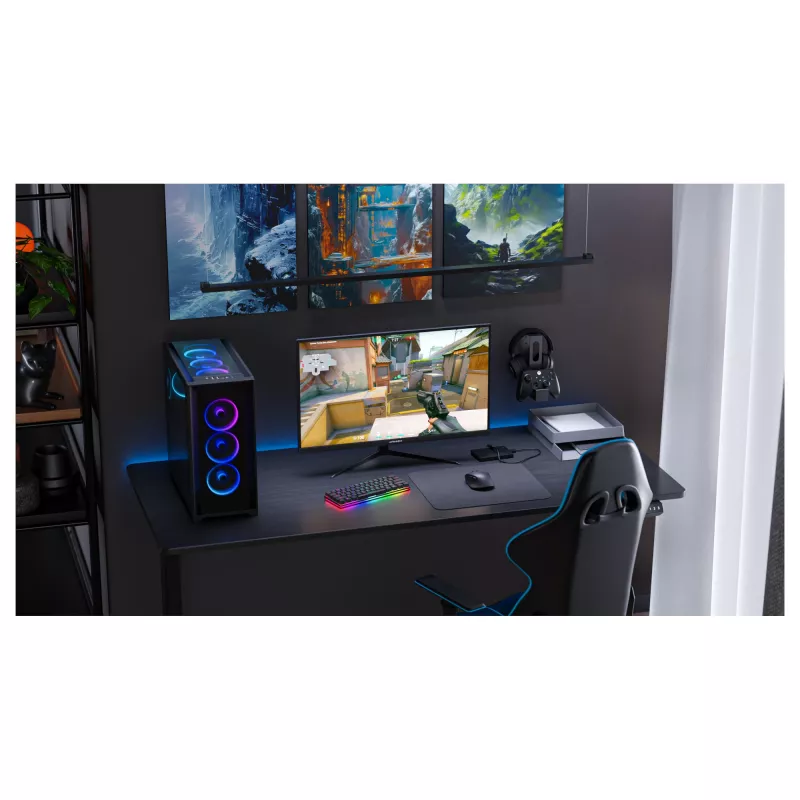 Monitor de computador JAPANNEXT JN-I270UHD16FHD32 68,6 cm (27 polegadas) 3840 x 2160 píxeis 4K Ultra HD LED preto