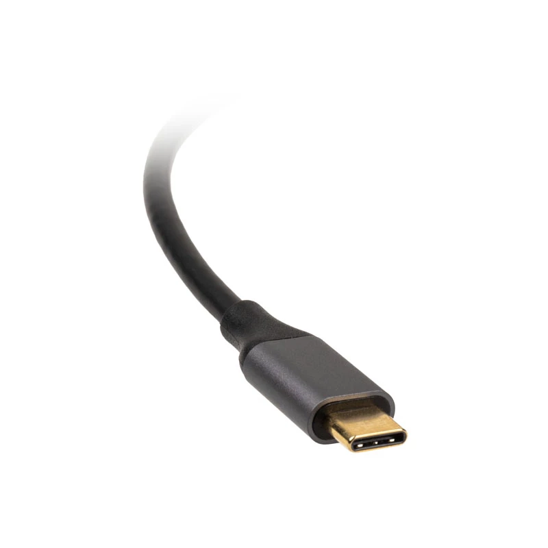 Akasa AK-CR-09BK leitor de cartões 3 em 1 USB 3.2 Gen1 Type-C