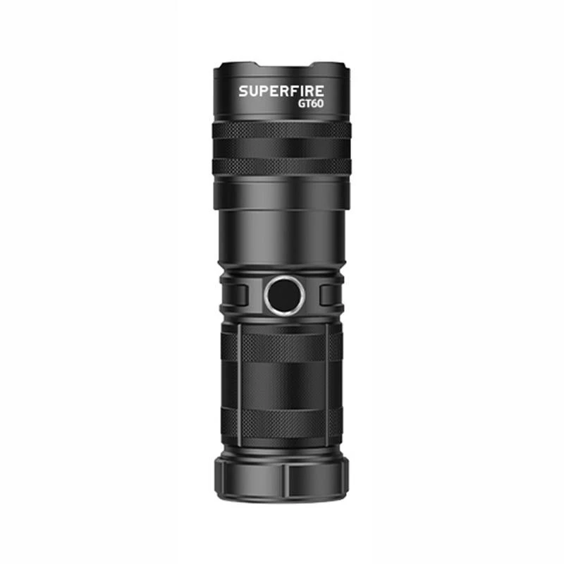 Lanterna Superfire GT60, 2600 lm, lanterna recarregável USB-C