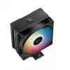 Arrefecedor de CPU DeepCool AG400 Digital BK ARGB 12 cm preto 1 unid.