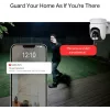 Câmara de segurança IP MERCUSYS MC510 Dome 2 MP, 2304×1296, 30 fps, Wi-Fi e Ethernet, visão noturna IV, montagem no teto, branco
