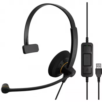 EPOS IMPACT SC 30 USB ML auricular com microfone, USB-A, mono, preto