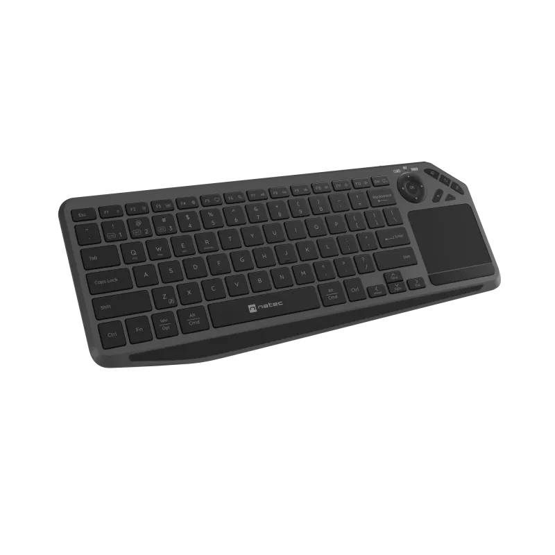 Natec Turbot 2 | Teclado | Sem fios | US | Bluetooth | Preto/Cinzento