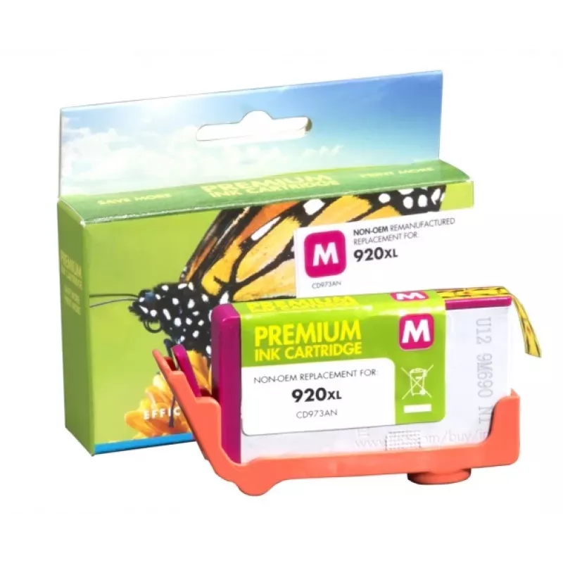 Compatível Static-Control Hewlett-Packard 920XL CD973AE magenta