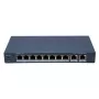 Switch de rede Hikvision DS-3E1310HP-EI(B) Fast Ethernet gerido (10/100) Power over Ethernet (PoE) cinzento