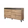 Cómoda Cama NORD carvalho wotan/antracite