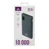 Powerbank Rivacase VA1021 10000mAh, saídas USB duplas, indicadores LED, carregador portátil compacto