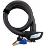 Cadeado de cabo FISCHER 85903 — 850 mm cabo de segurança em aço preto