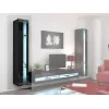 Estante Cama VIGO NEW 180/40/30 preto/preto brilhante