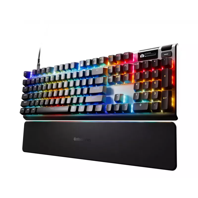 Teclado Steelseries APEX PRO GEN 3 gaming USB QWERTY UK English preto