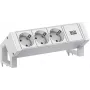 Bachmann DESK2 ALU branco 937.4063xCEE7/3 0 2m GST18 RAL9010