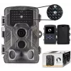 Câmara de caça TOPHUNT HC800A FHD com 42 IR-LEDs — Menu polaco, câmara de caça ativada por movimento