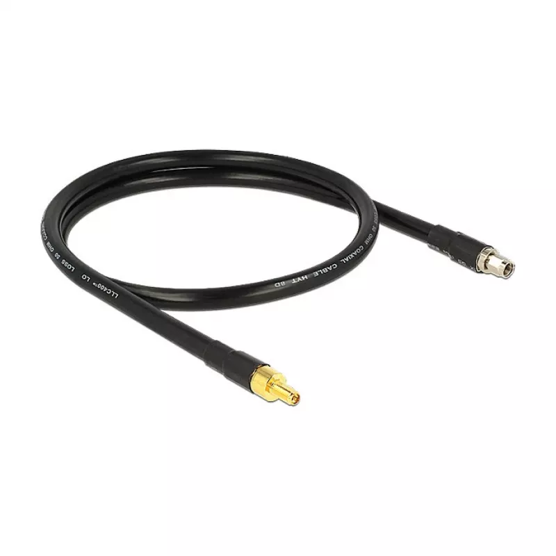 Cabo coaxial DeLOCK 1m RP-SMA/RP-SMA