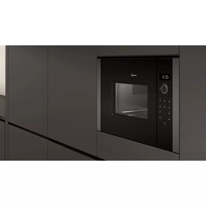 Micro-ondas Neff HLAWD23G0 grafite micro-ondas solo de encastrar 20 L 800 W