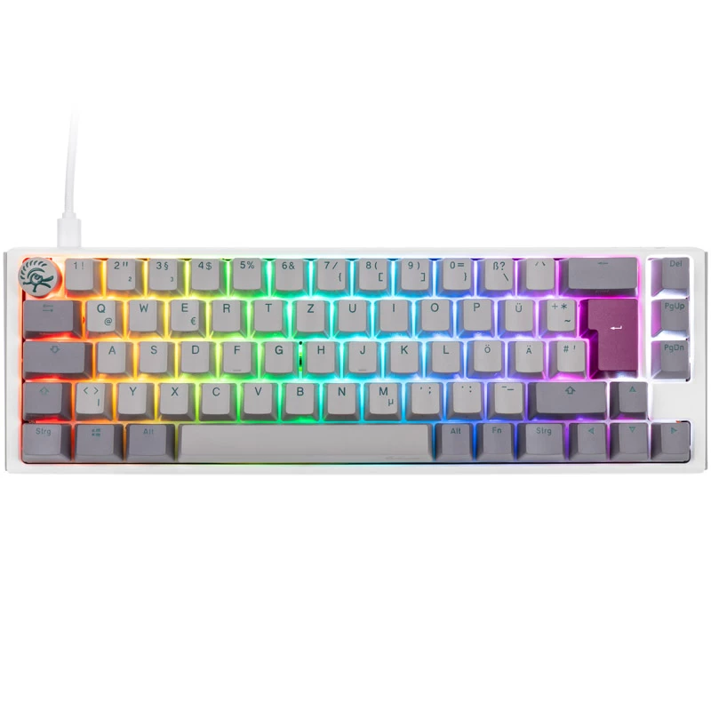 Ducky One 3 SF teclado gaming USB QWERTZ alemão cinzento