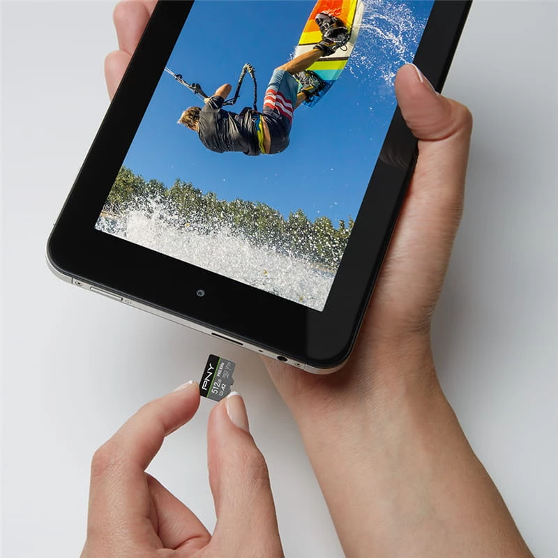 Memória flash PNY 512GB microSDXC Class 10 P-SDUX512U3100PRO-GE