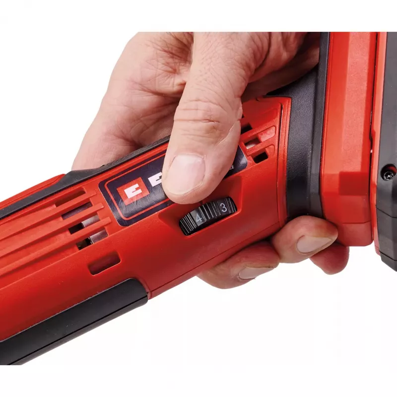 Ferramenta multifunções sem fio Power X-Change TE-MG 18/1 Li-Solo, 18 Volt (vermelho/preto, sem bateria e carregador, inclui acessórios)